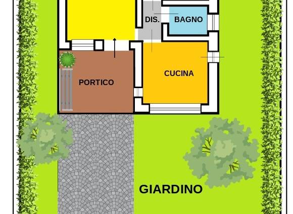 Planimetria piano terra